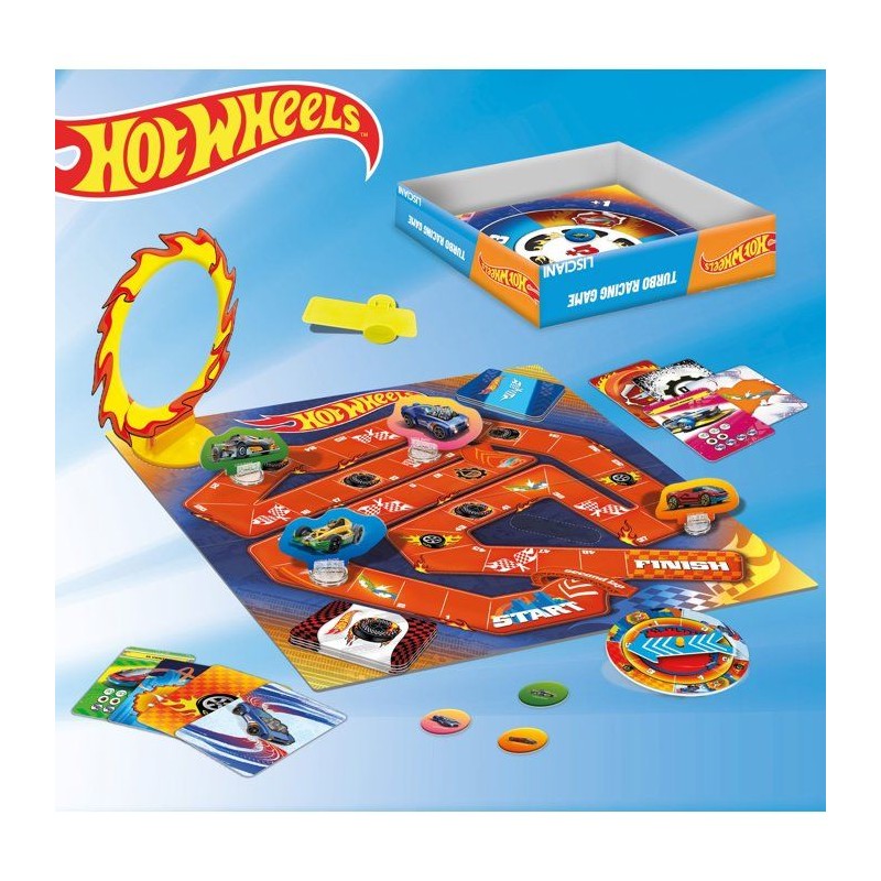 Hot Wheels Saut Haute Vitesse - Jeu de société - LISCIANI - Courses