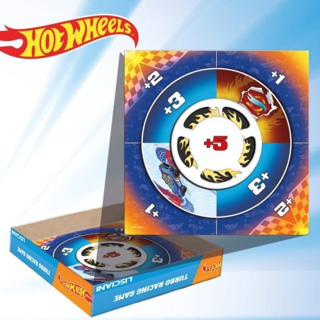 Hot Wheels Saut Haute Vitesse - Jeu de société - LISCIANI - Courses automobiles