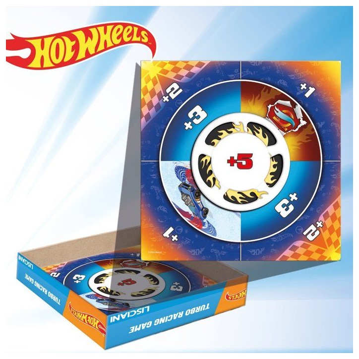 Hot Wheels Saut Haute Vitesse - Jeu de société - LISCIANI - Courses automobiles Hot Wheels Saut Haute Vitesse - Jeu de société - LISCIANI - Courses automobiles