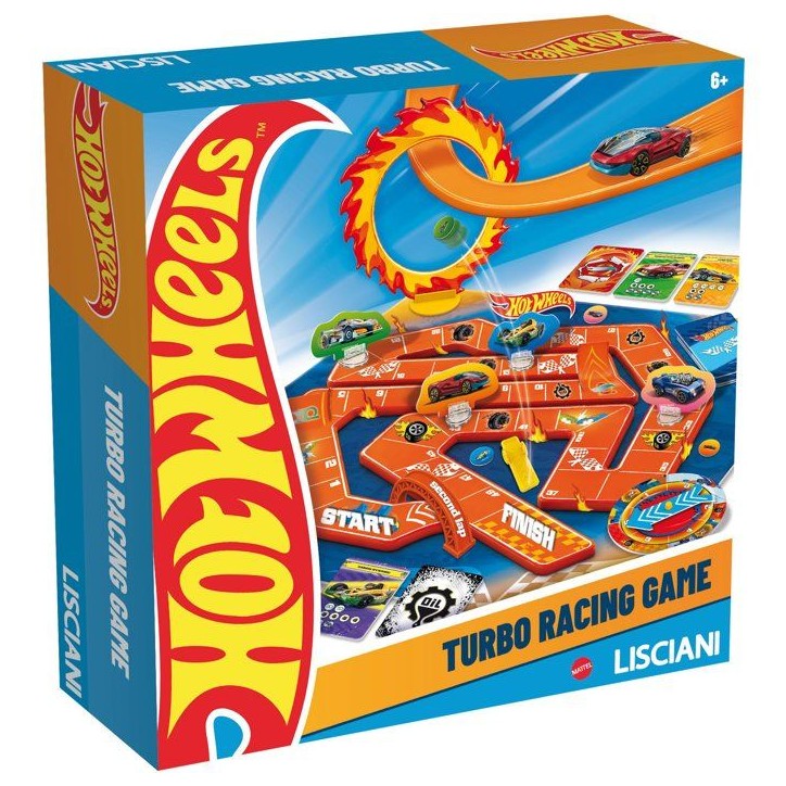 Hot Wheels Saut Haute Vitesse - Jeu de société - LISCIANI - Courses automobiles Hot Wheels Saut Haute Vitesse - Jeu de société - LISCIANI - Courses automobiles