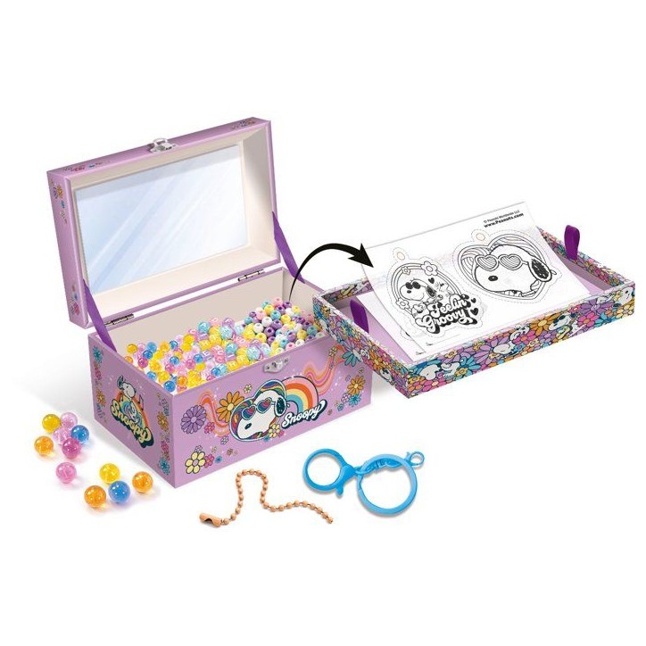 Peanuts Crée Tes Bijoux Charms - Coffret créatif bijoux - LISCIANI - Thermoformage - Breloques personnalisées Peanuts Crée Tes Bijoux Charms - Coffret créatif bijoux - LISCIANI - Thermoformage - Breloques personnalisées