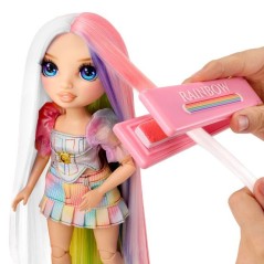 Rainbow High - Hair Studio - Amaya - Poupée de 27 cm - Accessoires In