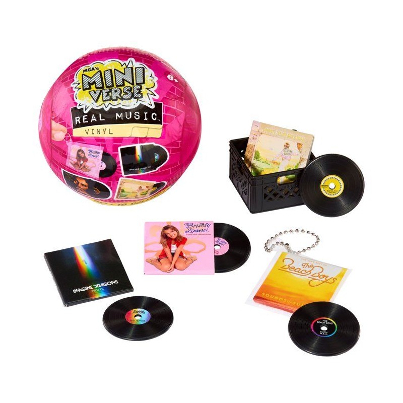 MGA's Miniverse - Real Music - Vinyles - Inclus : 4 vinyles, Accessoir