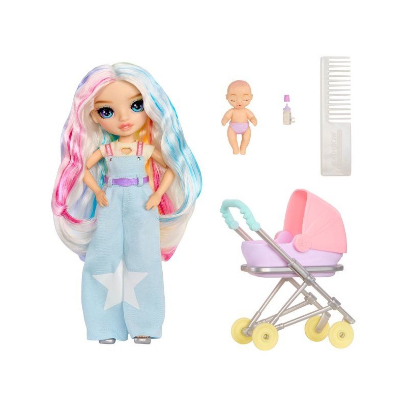 Junior High Babysitters – Amaya - Poupée 23 cm - Bébé, Poussette,