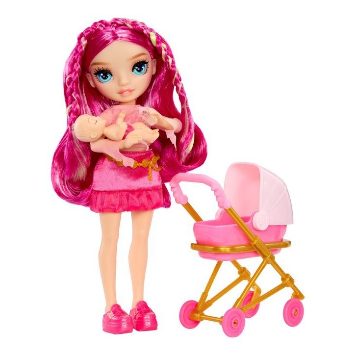 Junior High Babysitters – Stella - Poupée 23 cm - Bébé, Poussette, Couffin, Biberon, Peigne, Tenue et Accessoires Junior High Babysitters – Stella - Poupée 23 cm - Bébé, Poussette, Couffin, Biberon, Peigne, Tenue et Accessoires