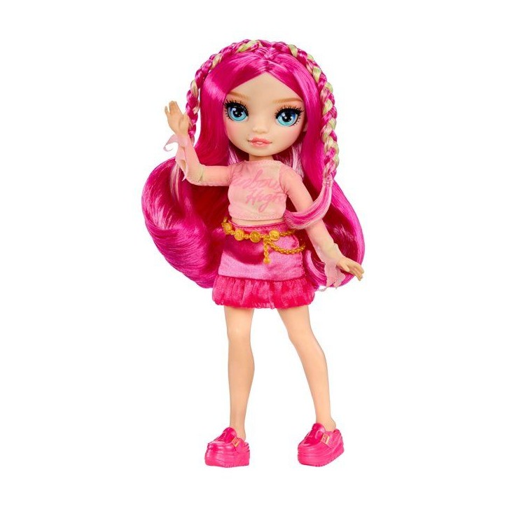 Junior High Babysitters – Stella - Poupée 23 cm - Bébé, Poussette, Couffin, Biberon, Peigne, Tenue et Accessoires Junior High Babysitters – Stella - Poupée 23 cm - Bébé, Poussette, Couffin, Biberon, Peigne, Tenue et Accessoires