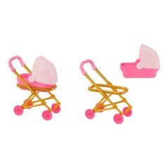 Junior High Babysitters – Stella - Poupée 23 cm - Bébé, Poussette