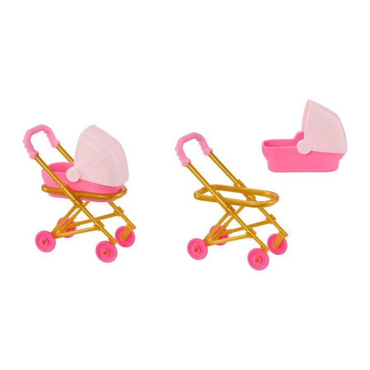 Junior High Babysitters – Stella - Poupée 23 cm - Bébé, Poussette, Couffin, Biberon, Peigne, Tenue et Accessoires Junior High Babysitters – Stella - Poupée 23 cm - Bébé, Poussette, Couffin, Biberon, Peigne, Tenue et Accessoires
