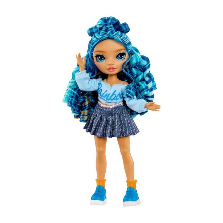 Junior High Babysitters – Skyler - Poupée 23 cm - Bébé, Poussette, Couffin, Biberon, Peigne, Tenue et Accessoires Junior High Babysitters – Skyler - Poupée 23 cm - Bébé, Poussette, Couffin, Biberon, Peigne, Tenue et Accessoires