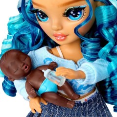 Junior High Babysitters – Skyler - Poupée 23 cm - Bébé, Poussette