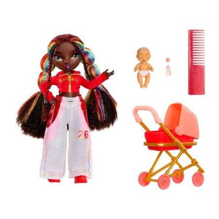 Junior High Babysitters – Iris Bow - Poupée 23 cm - Bébé, Pousset