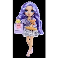 Rainbow High - Pretty in Paris - Violet - Poupée Mannequin - 27 cm -