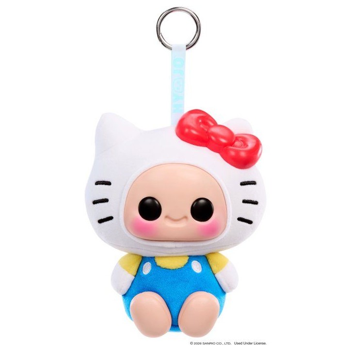 Hyojo - Kuromi - Série Hello Kitty and Friends - Peluches squishy a collectionner - Porte clé