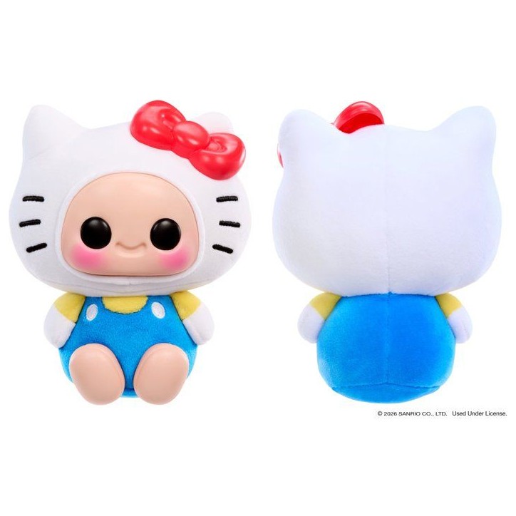 Hyojo - Kuromi - Série Hello Kitty and Friends - Peluches squishy a collectionner - Porte clé