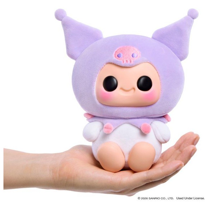 Hyojo - Kuromi - Série Hello Kitty and Friends - Peluches squishy a collectionner - Porte clé
