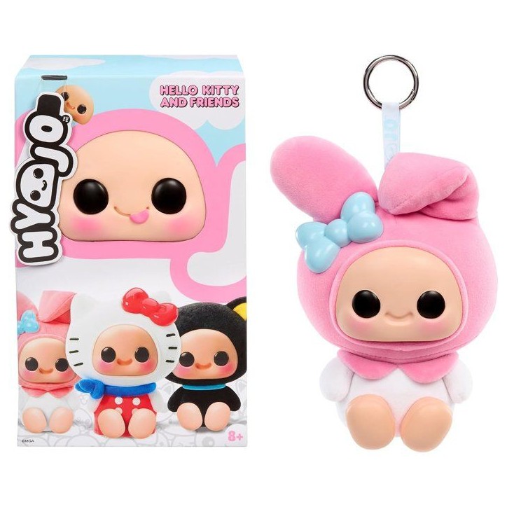Hyojo - Melody - Série Hello Kitty and Friends - Peluches squishy a collectionner - Porte clé