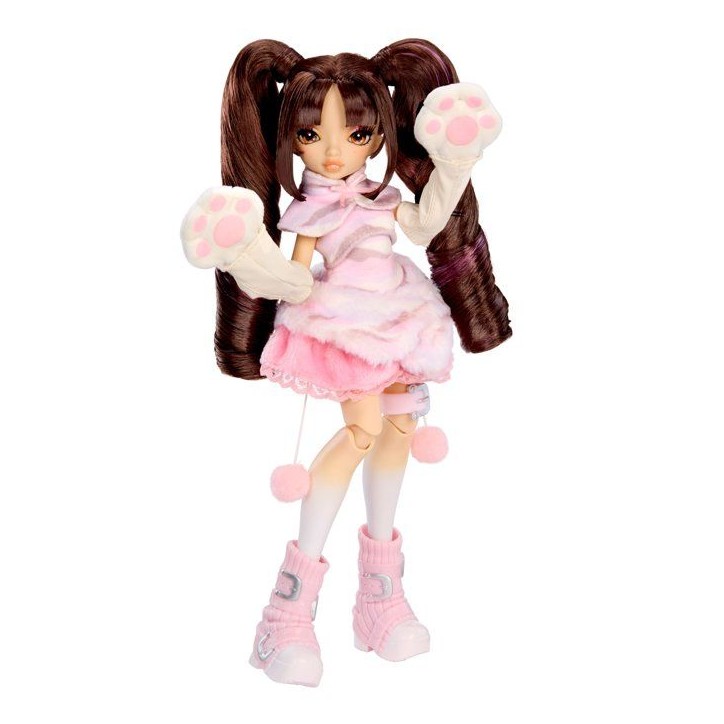 MirrorMi - Fashion Doll - Akiko Kittyama - Poupée de 27 cm - Accessoires inclus