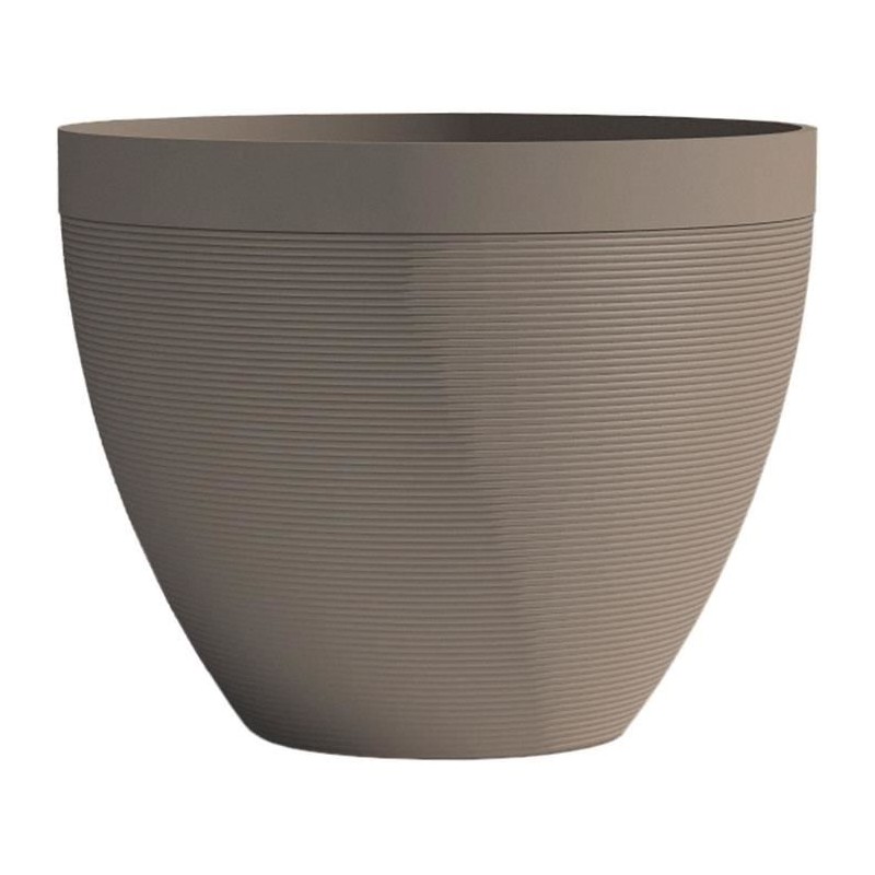 Pot de fleurs - GARDEN ID - Green Care Impact Taupe - 30 x 26 cm - Gar Pot de fleurs - GARDEN ID - Green Care Impact Taupe - 30 x 26 cm - Gar