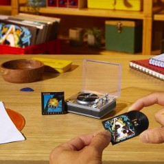 MGA's Miniverse - Real Music - Record Player - Musique 30 secondes - Inclus : 1 Vinyle - Compatible avec les vinyles Real Music