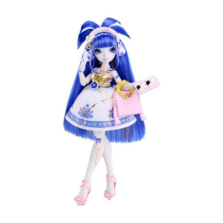 MirrorMi - Fashion Doll - Suki Goldpetal - Poupée de 27 cm - Accessoires inclus
