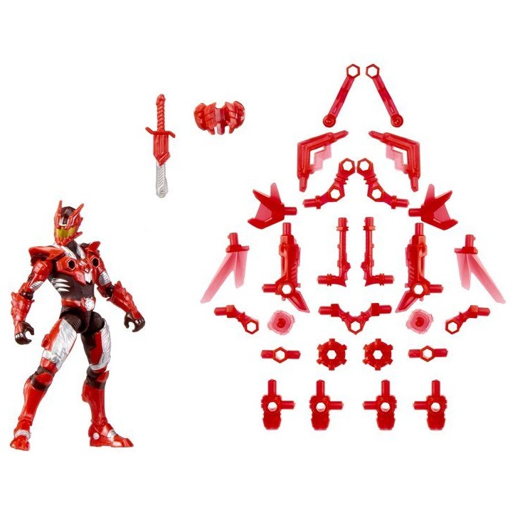 Armorsaurs - Liam Roberts -Pilote de T-Rex - Figurine de 9,5 cm - Armure Interchangeable - Accessoire Transformable - Des 6 ans