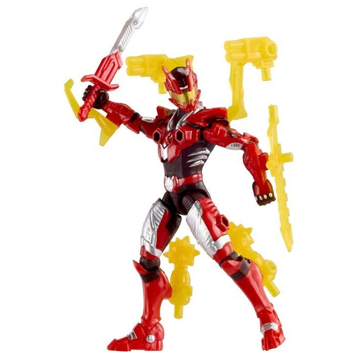 Armorsaurs - Liam Roberts -Pilote de T-Rex - Figurine de 9,5 cm - Armure Interchangeable - Accessoire Transformable - Des 6 ans