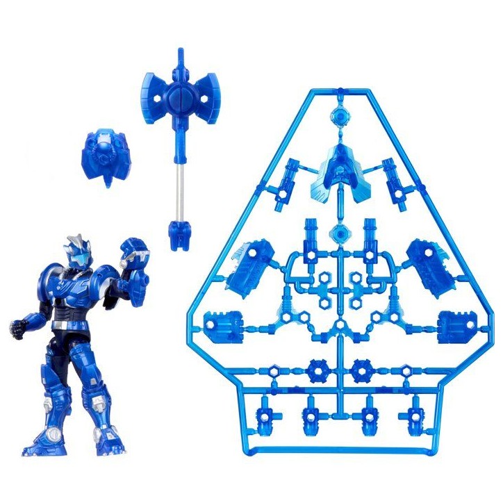 Armorsaurs - TJ - Pilote de Tricératops - Figurine de 9,5 cm - Armure Interchangeable - Accessoire Transformable - Des 6 ans