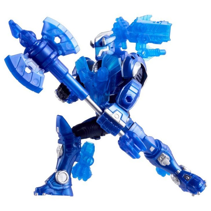 Armorsaurs - TJ - Pilote de Tricératops - Figurine de 9,5 cm - Armure Interchangeable - Accessoire Transformable - Des 6 ans