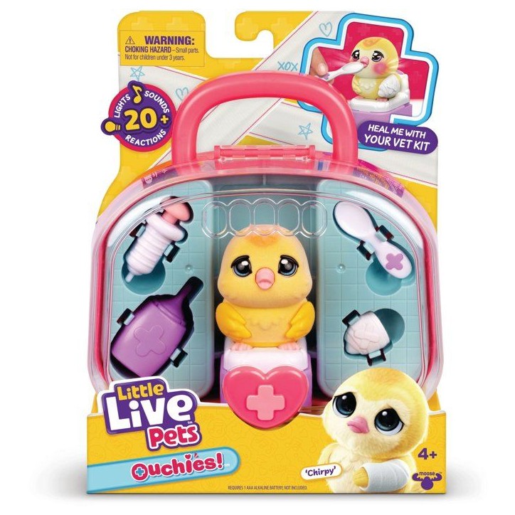 Kit vétérinaire - LITTLE LIVE PETS - Poussin Ouchies - Soins - Accessoires