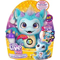 Peluche interactive - LITTLE LIVE PETS - Magical Dragon - Réactions -
