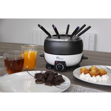 Fondue LITTLE BALANCE - Happy Fondue - Capacité 2L - Jusqu'a 8 person