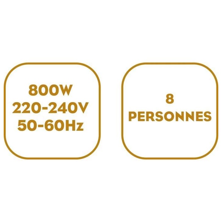Fondue LITTLE BALANCE - Happy Fondue - Capacité 2L - Jusqu'a 8 personnes - Thermostat réglable - 800 W Fondue LITTLE BALANCE - Happy Fondue - Capacité 2L - Jusqu'a 8 personnes - Thermostat réglable - 800 W