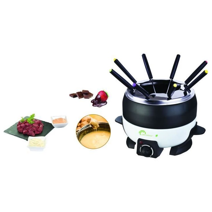 Fondue LITTLE BALANCE - Happy Fondue - Capacité 2L - Jusqu'a 8 personnes - Thermostat réglable - 800 W Fondue LITTLE BALANCE - Happy Fondue - Capacité 2L - Jusqu'a 8 personnes - Thermostat réglable - 800 W