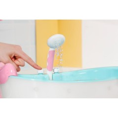 Baby Born - Baignoire pour poupée - Bain moussant musicale - Sons de