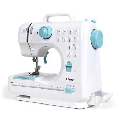 Machine a coudre portable - LIVOO - DOM547B - 12 points de couture - D