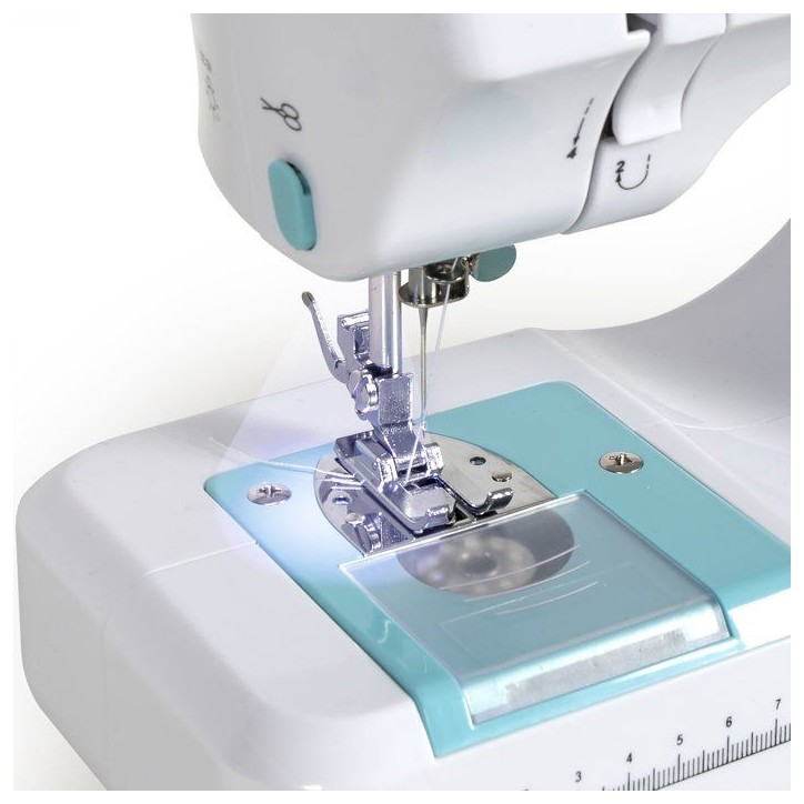 Machine a coudre portable - LIVOO - DOM547B - 12 points de couture - Double vitesse - Enfilage assisté Machine a coudre portable - LIVOO - DOM547B - 12 points de couture - Double vitesse - Enfilage assisté