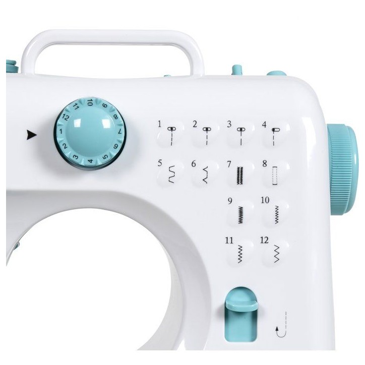 Machine a coudre portable - LIVOO - DOM547B - 12 points de couture - Double vitesse - Enfilage assisté Machine a coudre portable - LIVOO - DOM547B - 12 points de couture - Double vitesse - Enfilage assisté