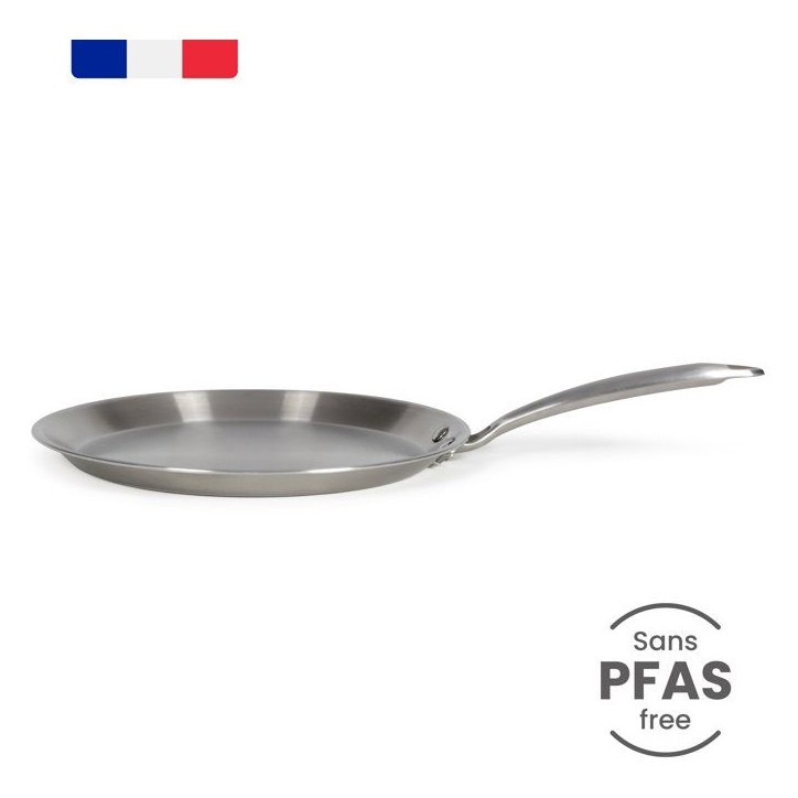 Crepiere inox 28 cm - LIVOO - MEP164 - Tous feux
