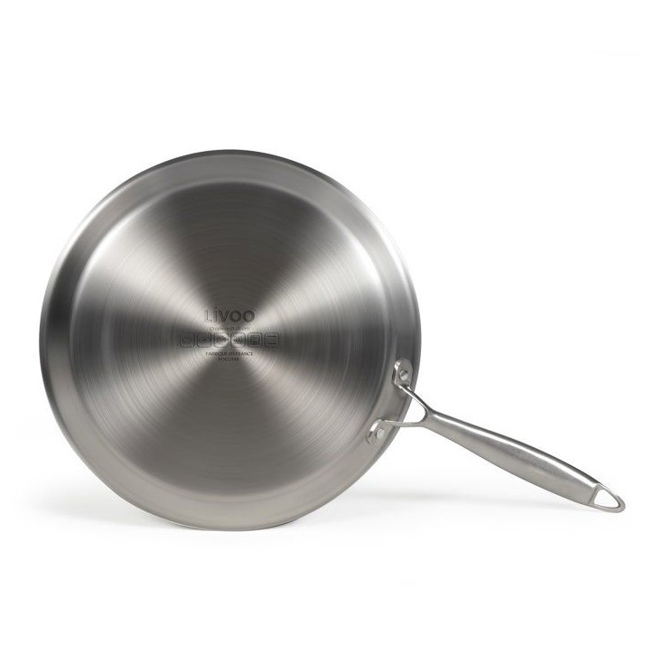 Crepiere inox 28 cm - LIVOO - MEP164 - Tous feux