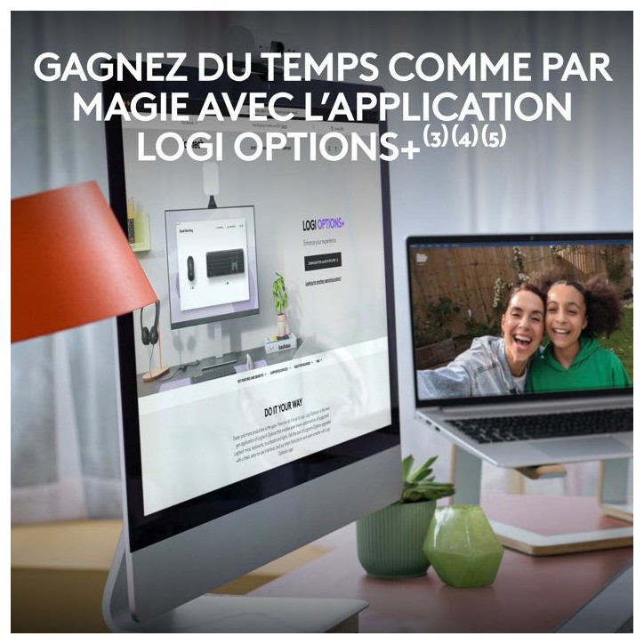 Clavier - Sans fil - Logitech - Signature Slim K950 - AZERTY - Graphite