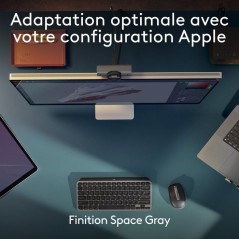 Clavier - Sans fil - Logitech - MX Keys Mini - Pour Mac - AZERTY - Noi