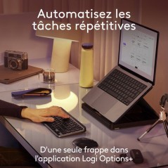 Clavier - Sans fil - Logitech - MX Keys Mini - Pour Mac - AZERTY - Noi