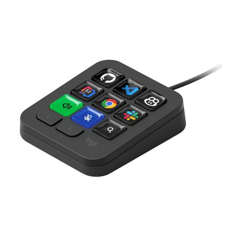Pavé macro programmable - Filaire - Logitech - MX Keypad - Graphite