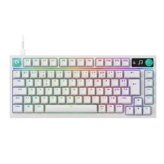 Clavier gamer - Filaire - Logitech G - G316 X 75 - AZERTY - USB - Blan