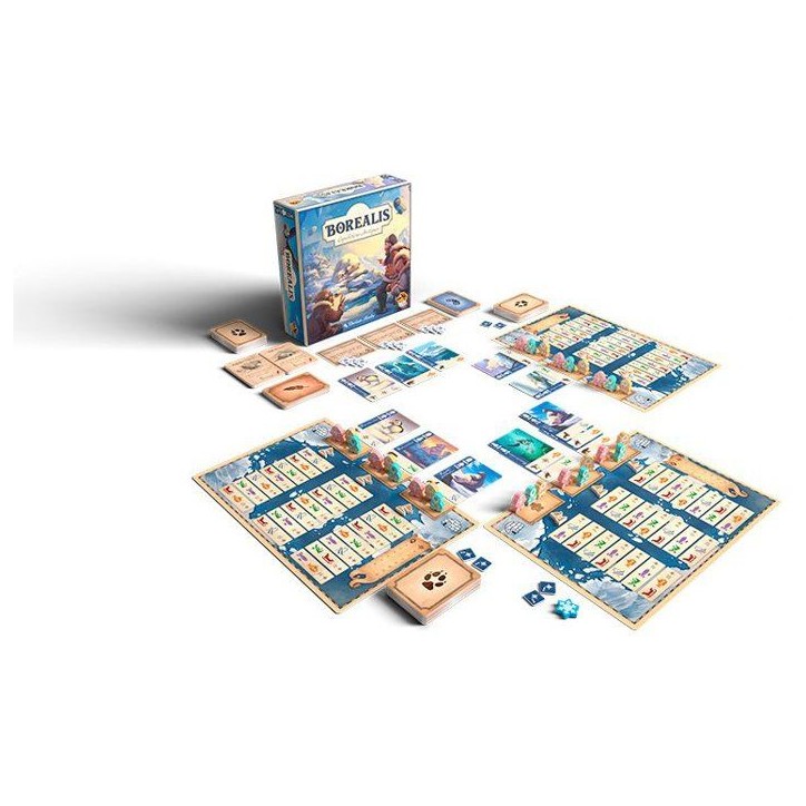 Borealis : Artic Expédition - Jeu de société - LUCKY DUCK GAMES - 2 a 4 joueurs - Des 10 ans Borealis : Artic Expédition - Jeu de société - LUCKY DUCK GAMES - 2 a 4 joueurs - Des 10 ans