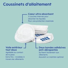 Coussinets d'allaitement - MAM - Pack de 105
