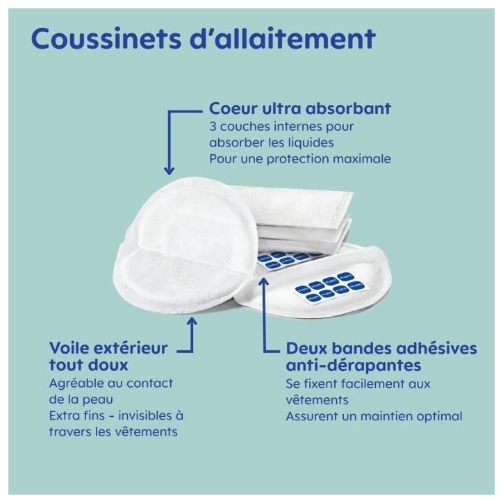Coussinets d'allaitement - MAM - Pack de 105 Coussinets d'allaitement - MAM - Pack de 105
