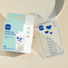 Sachets de conservation - MAM - Pack de 25 - 180 ml