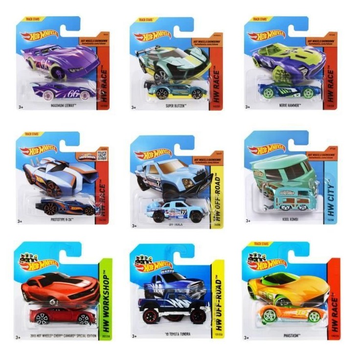HOT WHEELS Véhicule Série Vitesse (modele aléatoire) - Petite Voiture - 3 ans et + - Hot Wheels - 05785