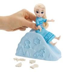 Coffret poupée - DISNEY LA REINE DES NEIGES - Elsa 14 cm - Avec pâte